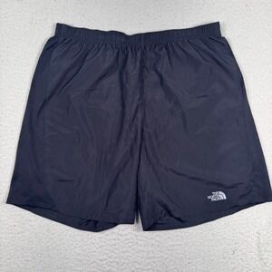 The North Face Running Shorts Mens Large Drawstring‎ Athletic Activewear Black